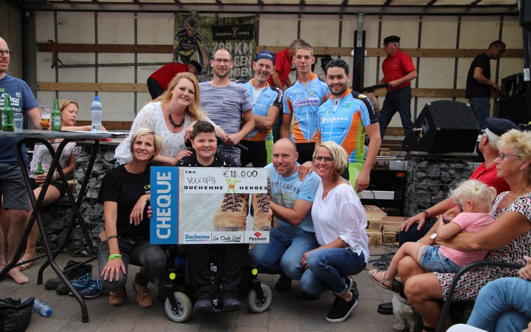 Succesvol optreden voor Duchenne