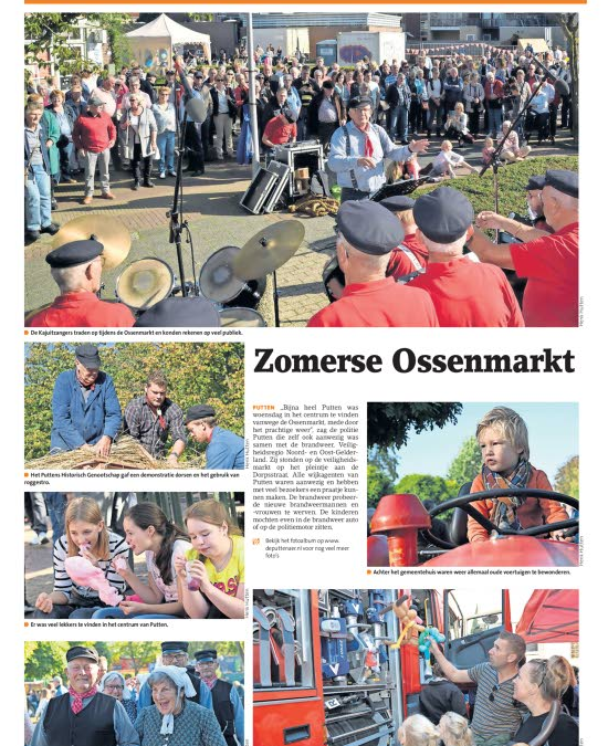 Shantykoor De Kajuitzangers Putten Zomerse ossenmarkt