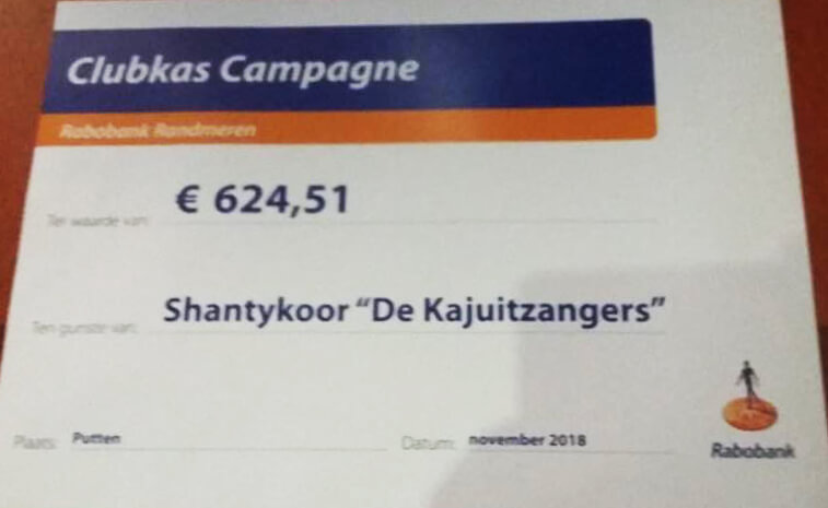 Shantykoor De Kajuitzangers Putten Rabo campagne