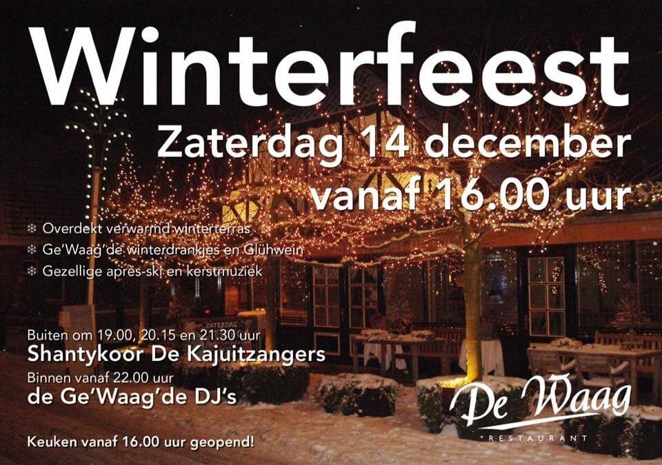 Kajuitzangers bij winterfeest De Waag